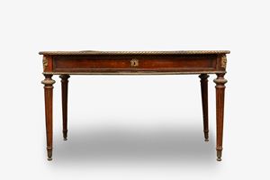  - Louis XVI center desk, 18th century