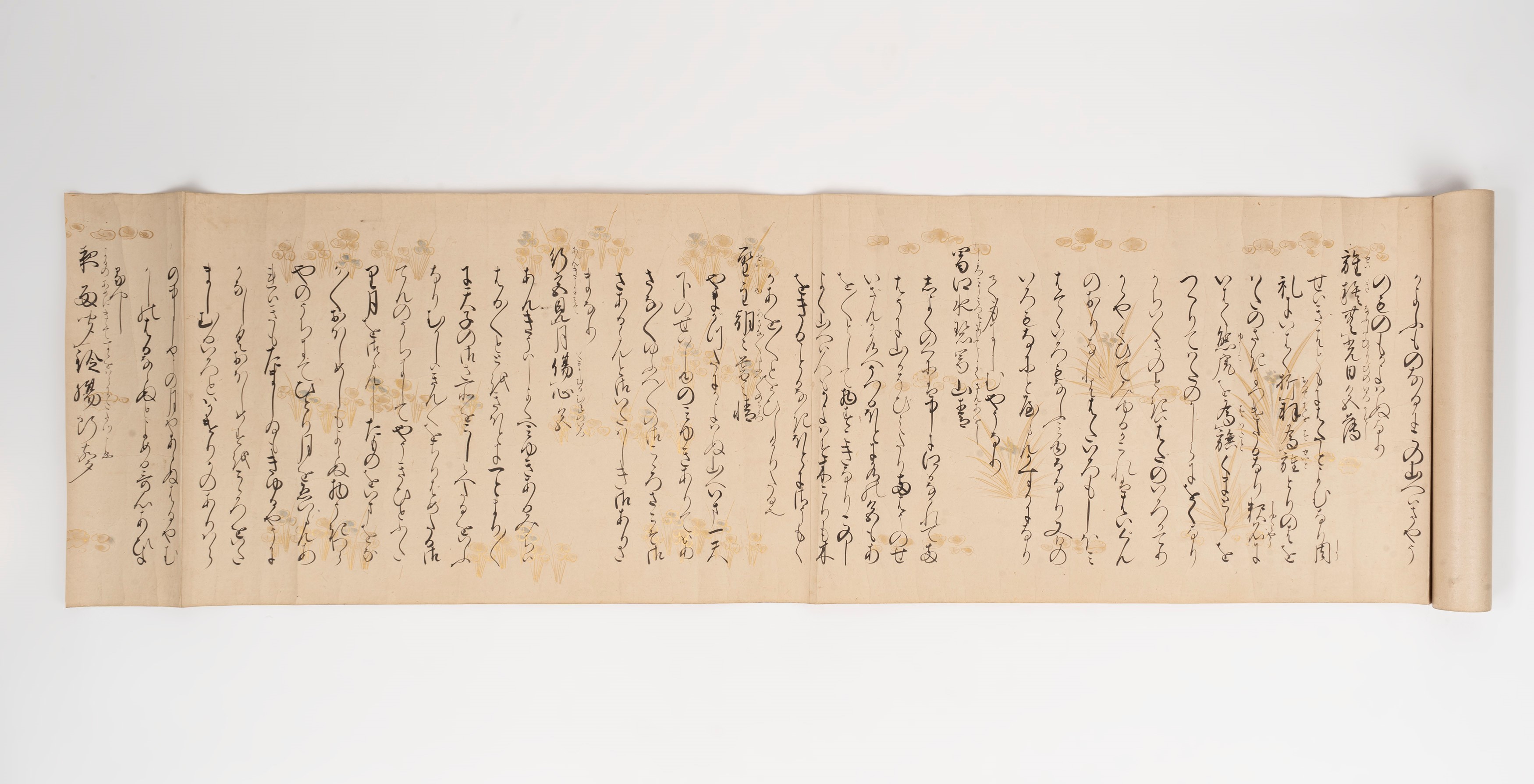 Quattro Emakimono Calligrafici su Carta, Giappone Secolo XIX
