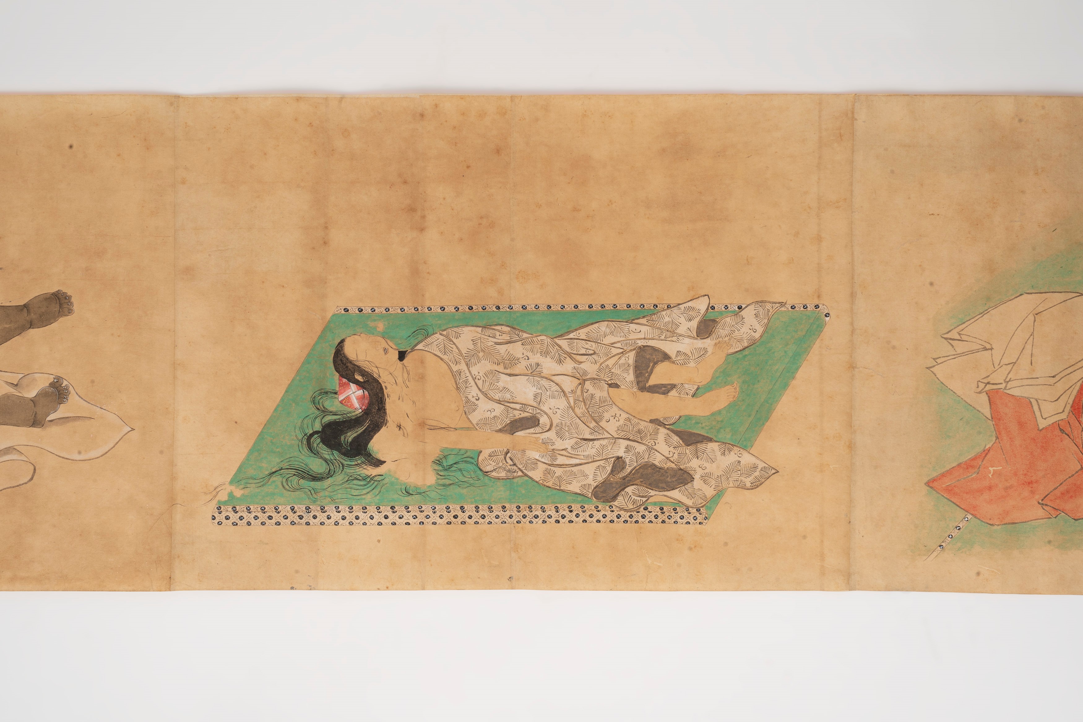 Emakimono su Carta Raffigurante le Fasi della Decomposizione del Corpo Umano, Giappone Secolo XIX