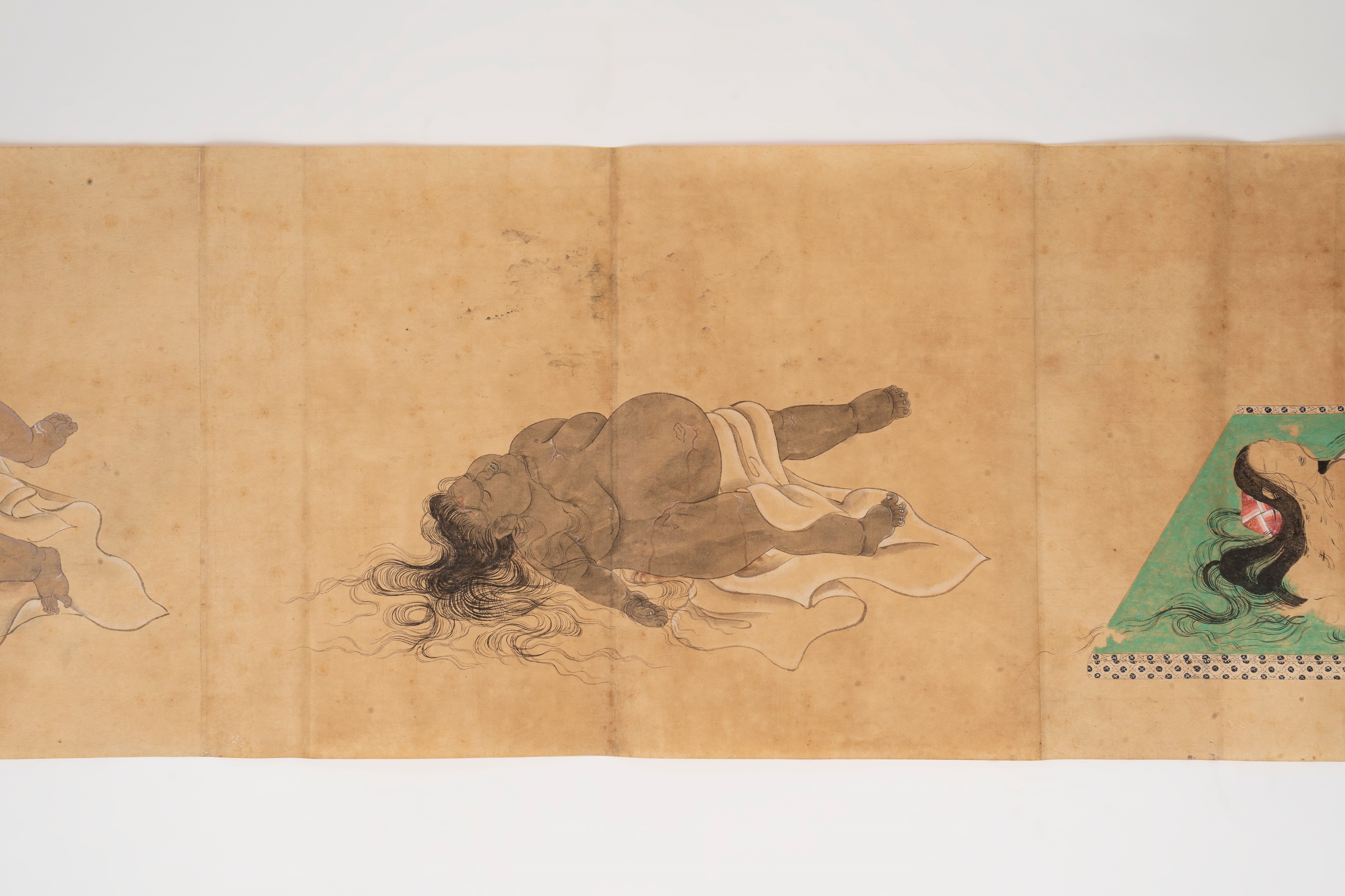 Emakimono su Carta Raffigurante le Fasi della Decomposizione del Corpo Umano, Giappone Secolo XIX
