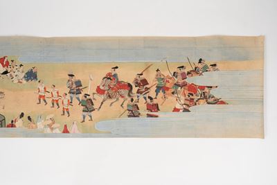 Due Emakimono su Carta, Giappone Secolo XIX