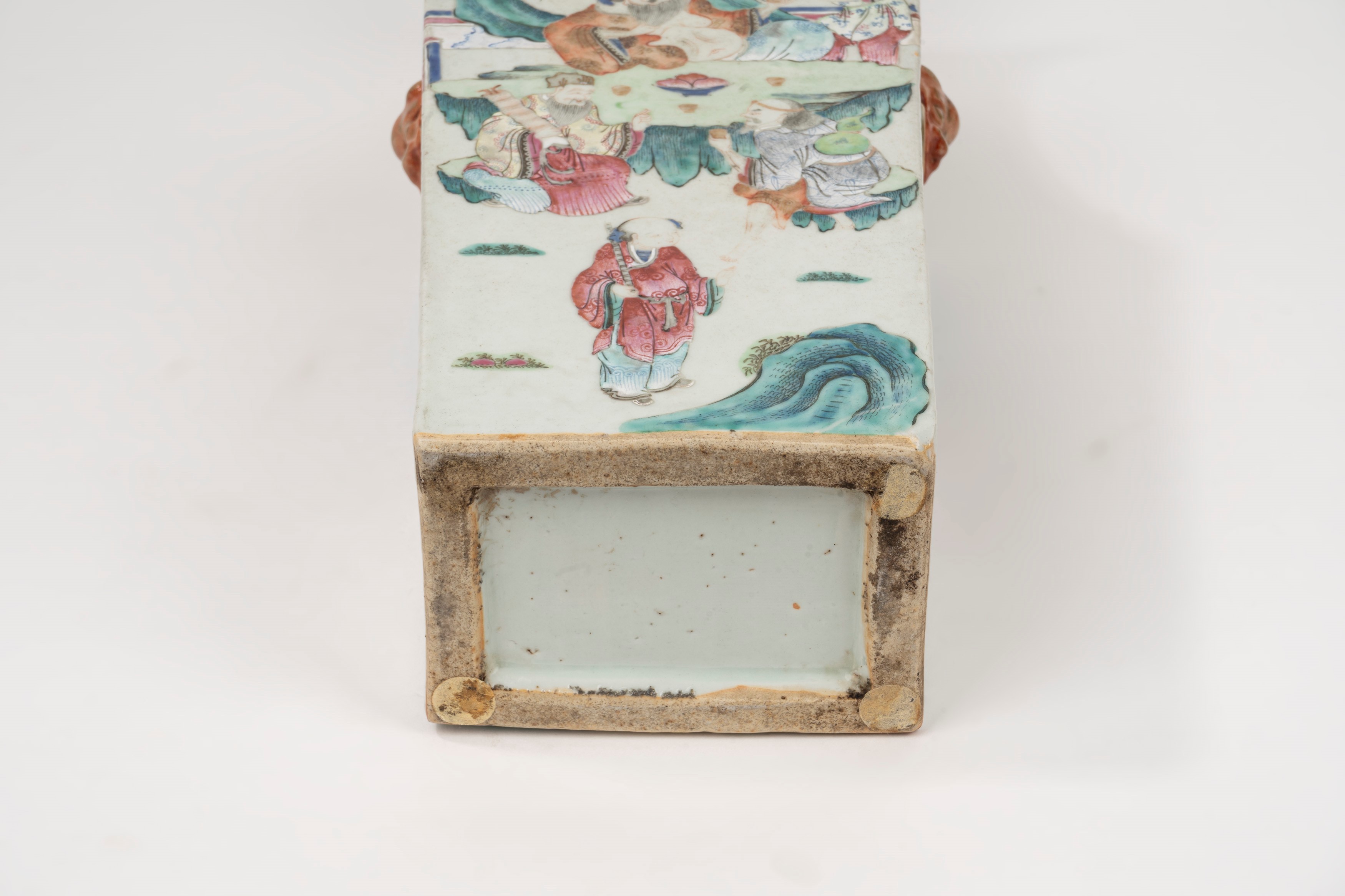 Vaso in Porcellana Policroma Famiglia Rosa, Cina Secolo XVIII - XIX