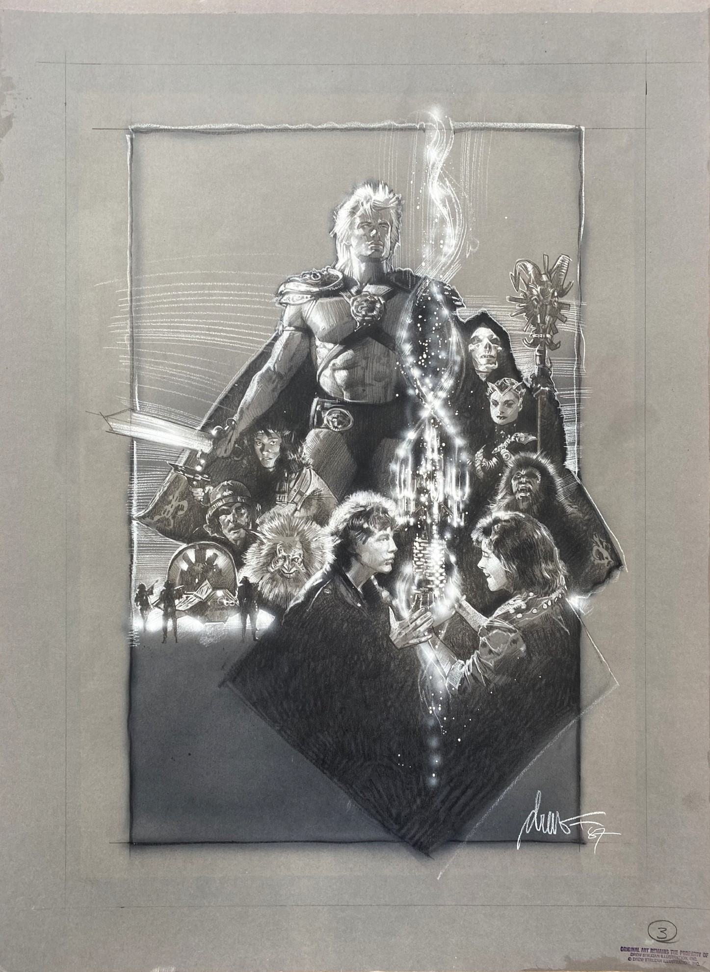 Drew Struzan - Masters of the Universe 1987 | Movie Poster Artworks ...