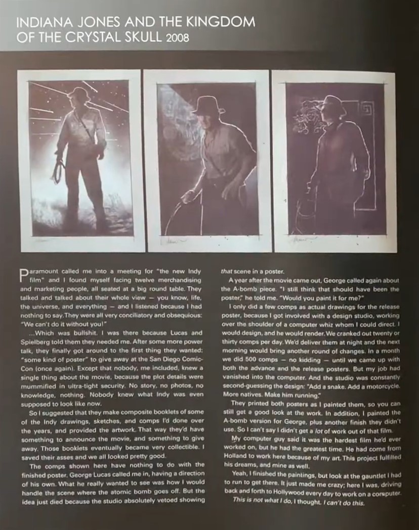 Drew Struzan - Indiana Jones e il Regno del Teschio di Cristallo