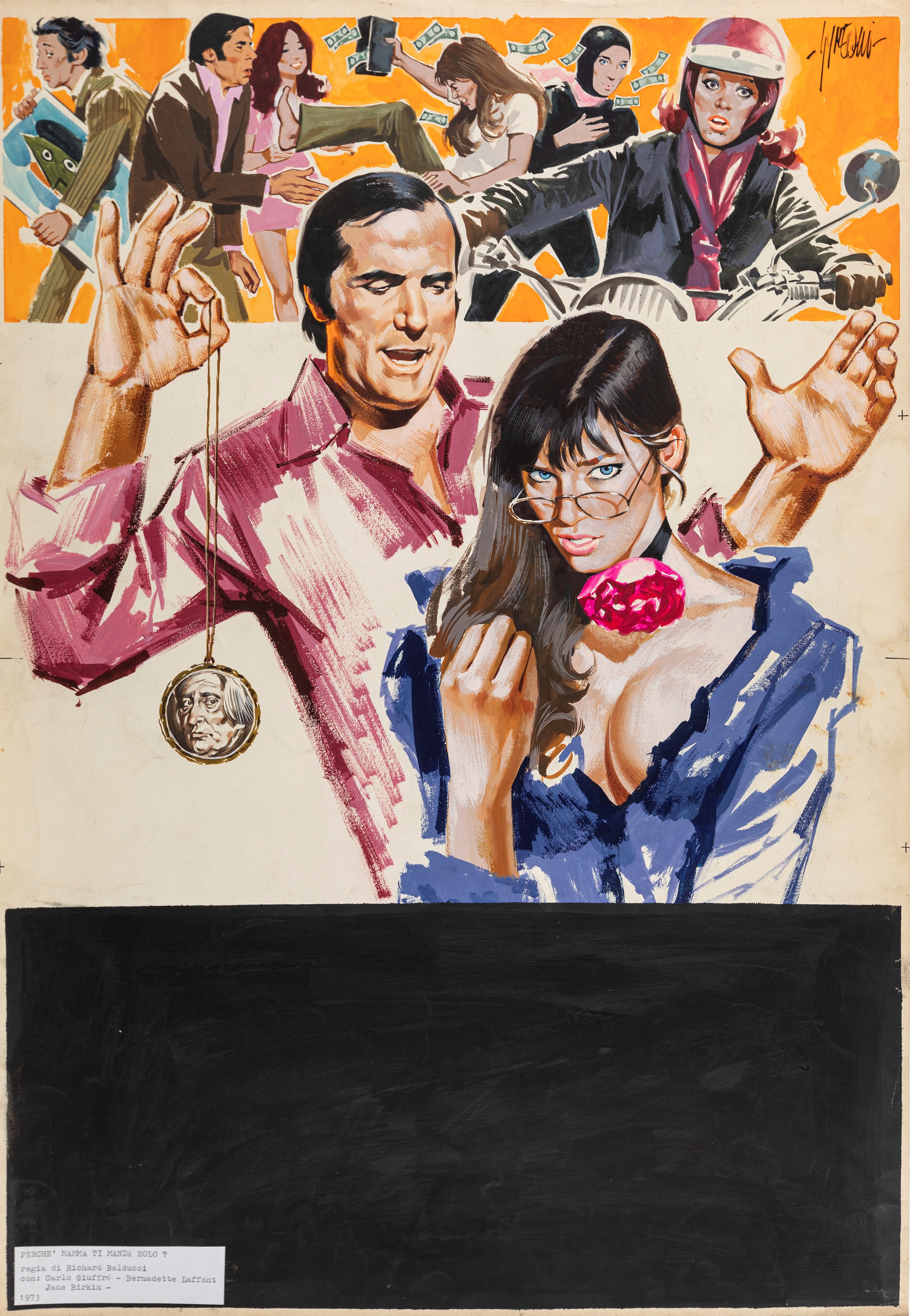 Symeoni (Sandro Simeoni) Trop jolies pour etre 1973 Movie