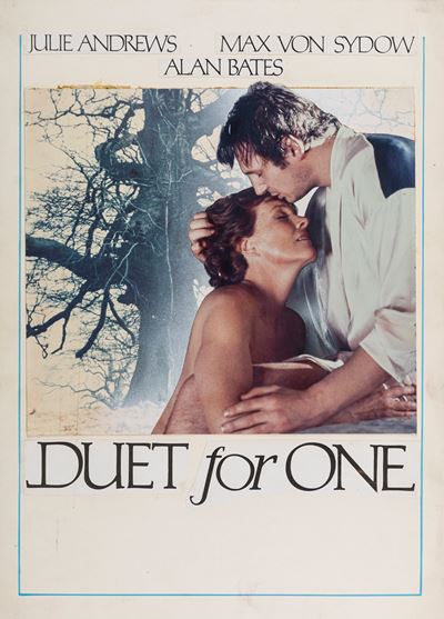 Andrej Konchalovsky, Duet for One - Due bozzetti originali, pellicola fotografica su cartone