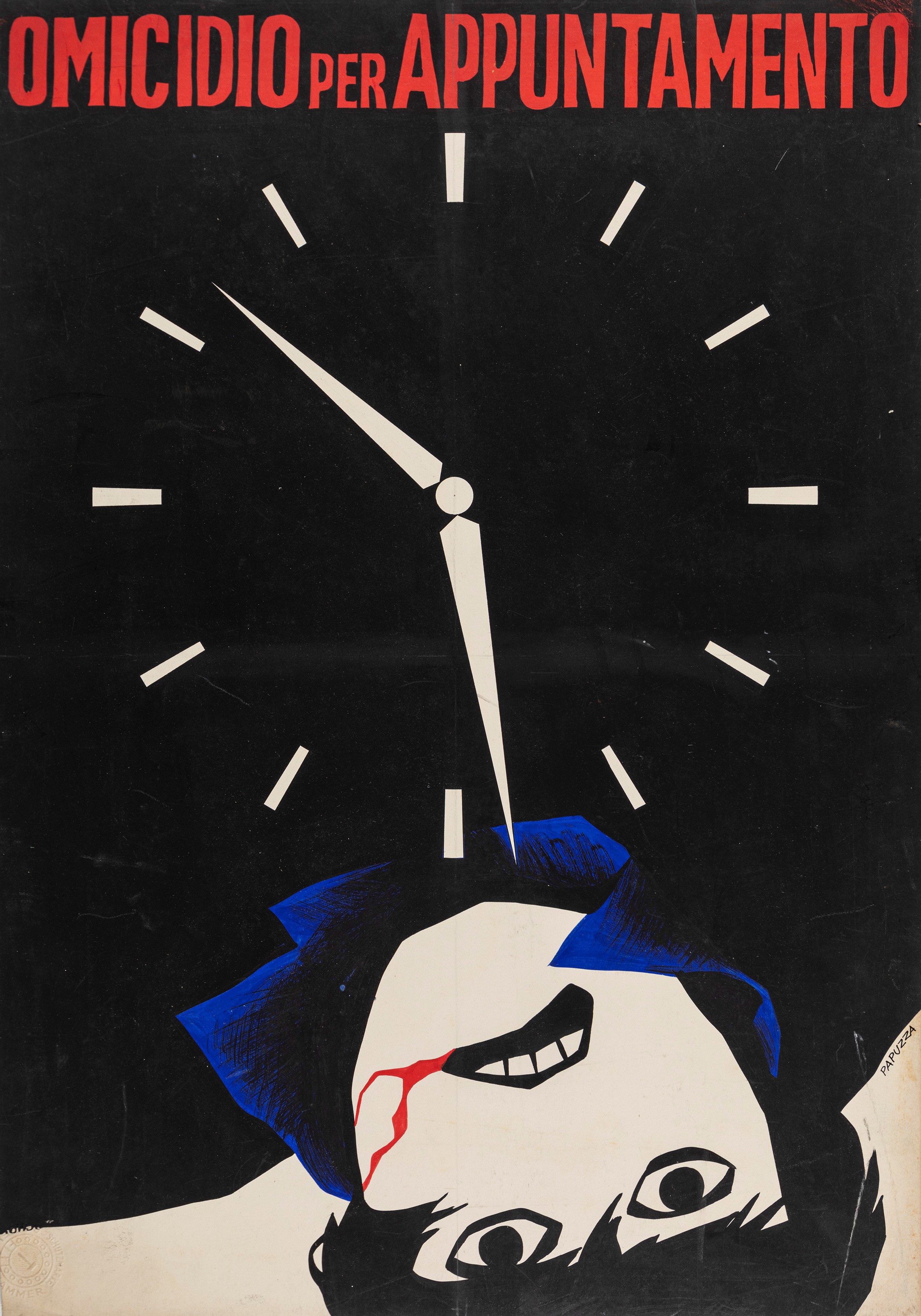 Michelangelo Papuzza Omicidio per appuntamento 1966 Bozzetti