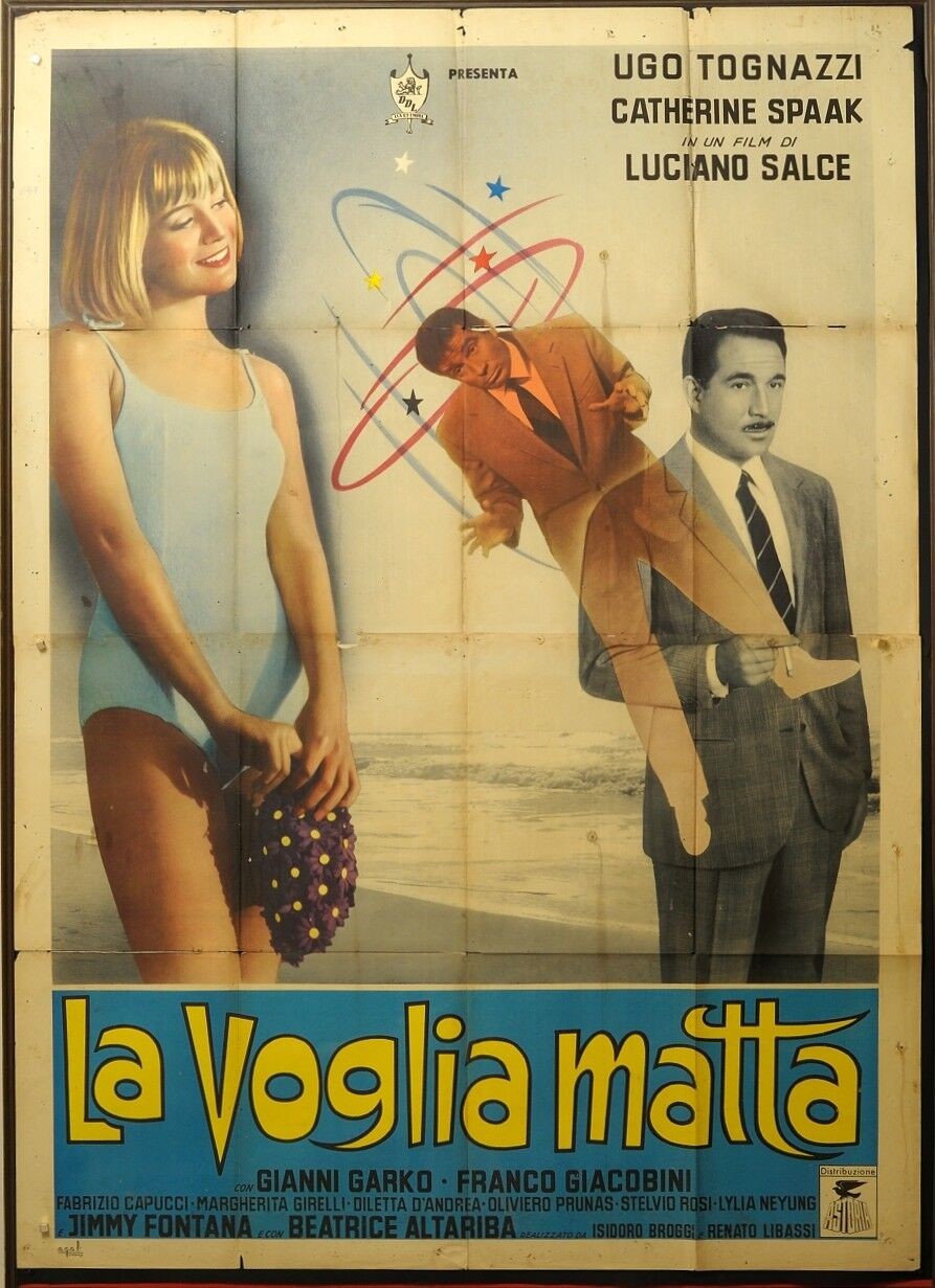 a.n.I. (autore Non Identificato) - Bozzetto originale per 'La voglia matta', tempera e pellicola ...