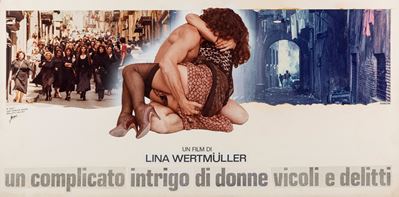 Bozzetti originali per 'Un complicato intrigo di donne, vicoli e delitti', pellicola fotografica ...