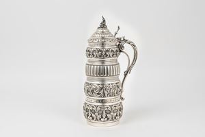  - Silver mug, 20th century