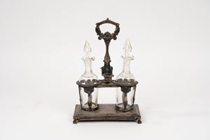  - Silver cruet, 19th century