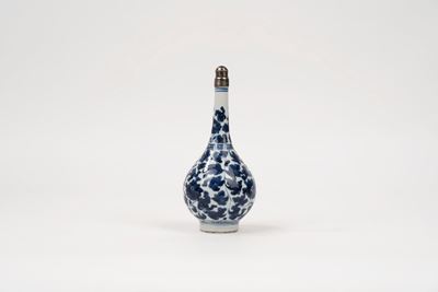 Ampolla in Porcellana Bianca e Blu, Cina, Periodo Kangxi