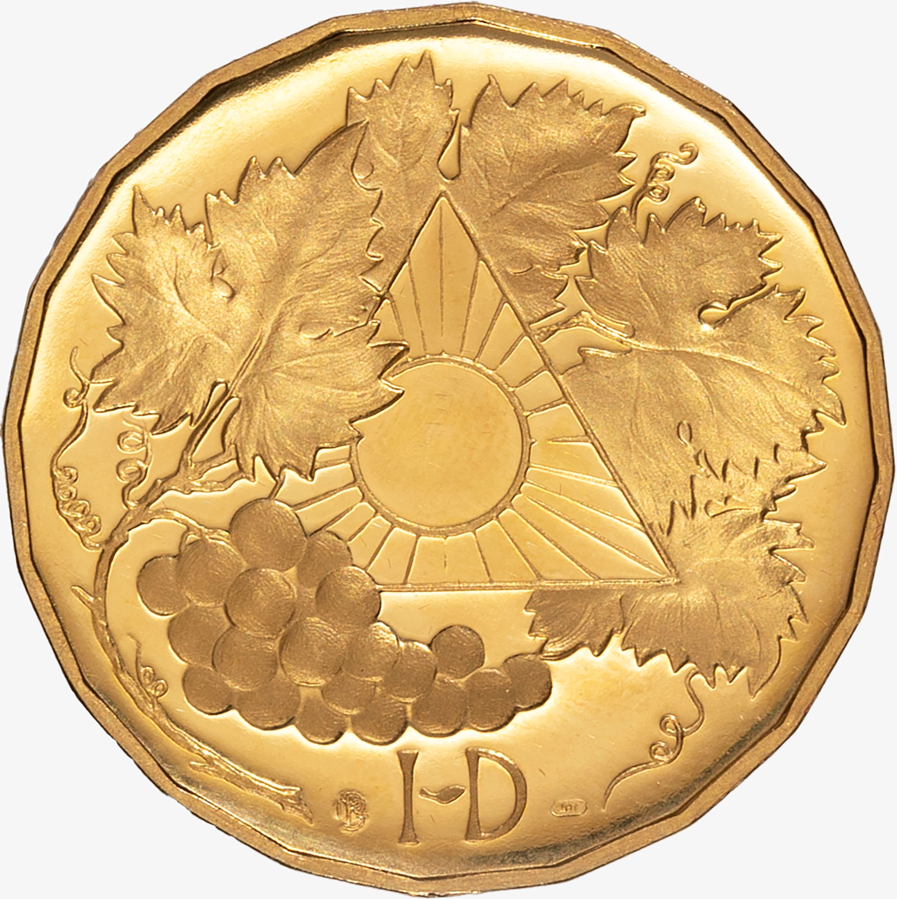 Zecca dello Stato Italiano - Medaglia “Stella del 2000” in metallo prezioso con diamanti