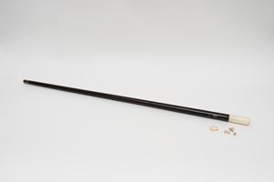 Walking stick with bone handle