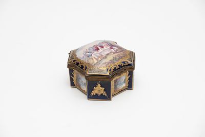 Scatola in Porcellana di Sevres, Secolo XIX