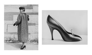 Untitled (Dress by Lanvin, shoes by Roger Vivier for Christian Dior)