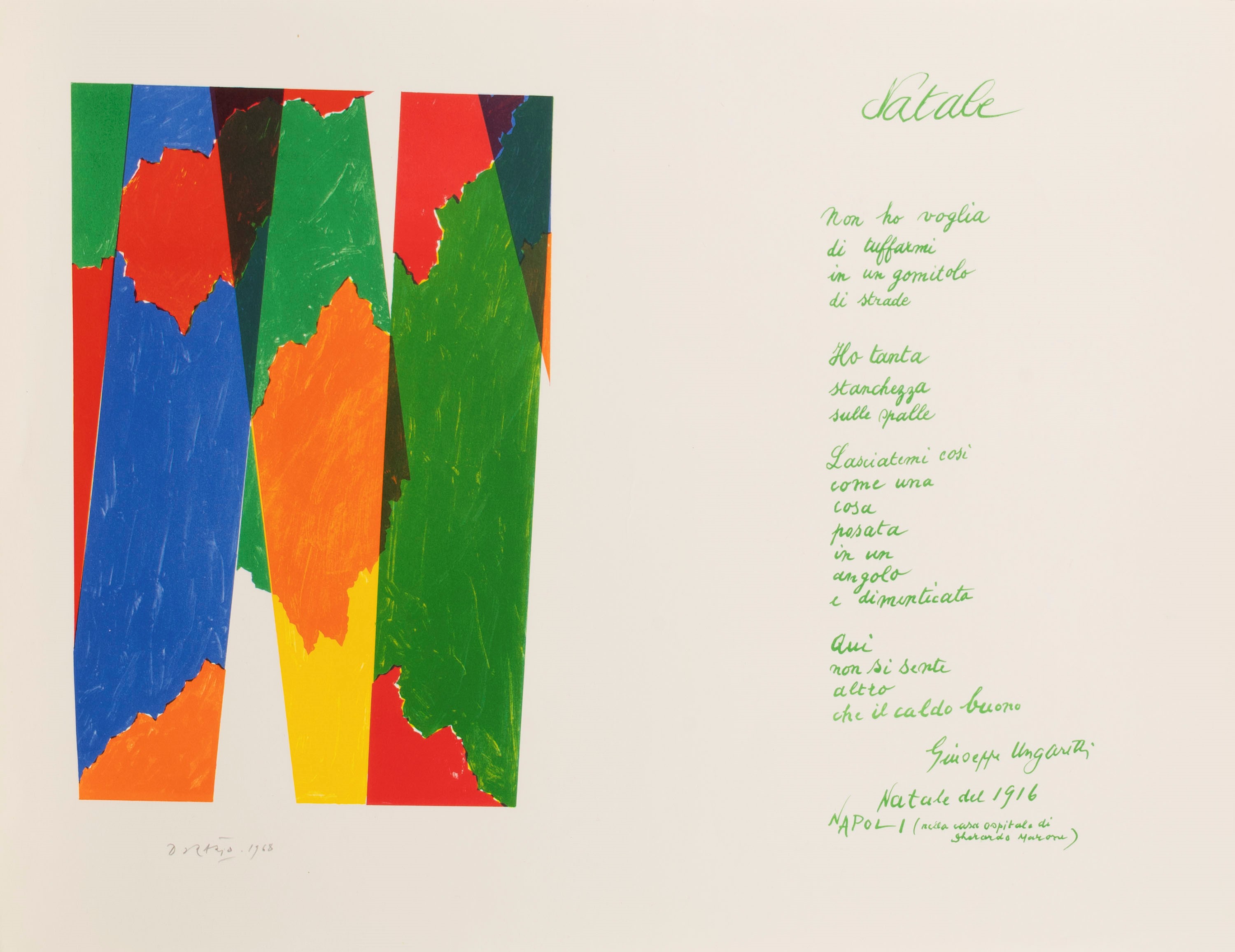 Piero Dorazio - 2 Litografie