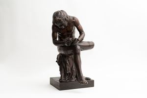  - Wooden Spinario, 19th century