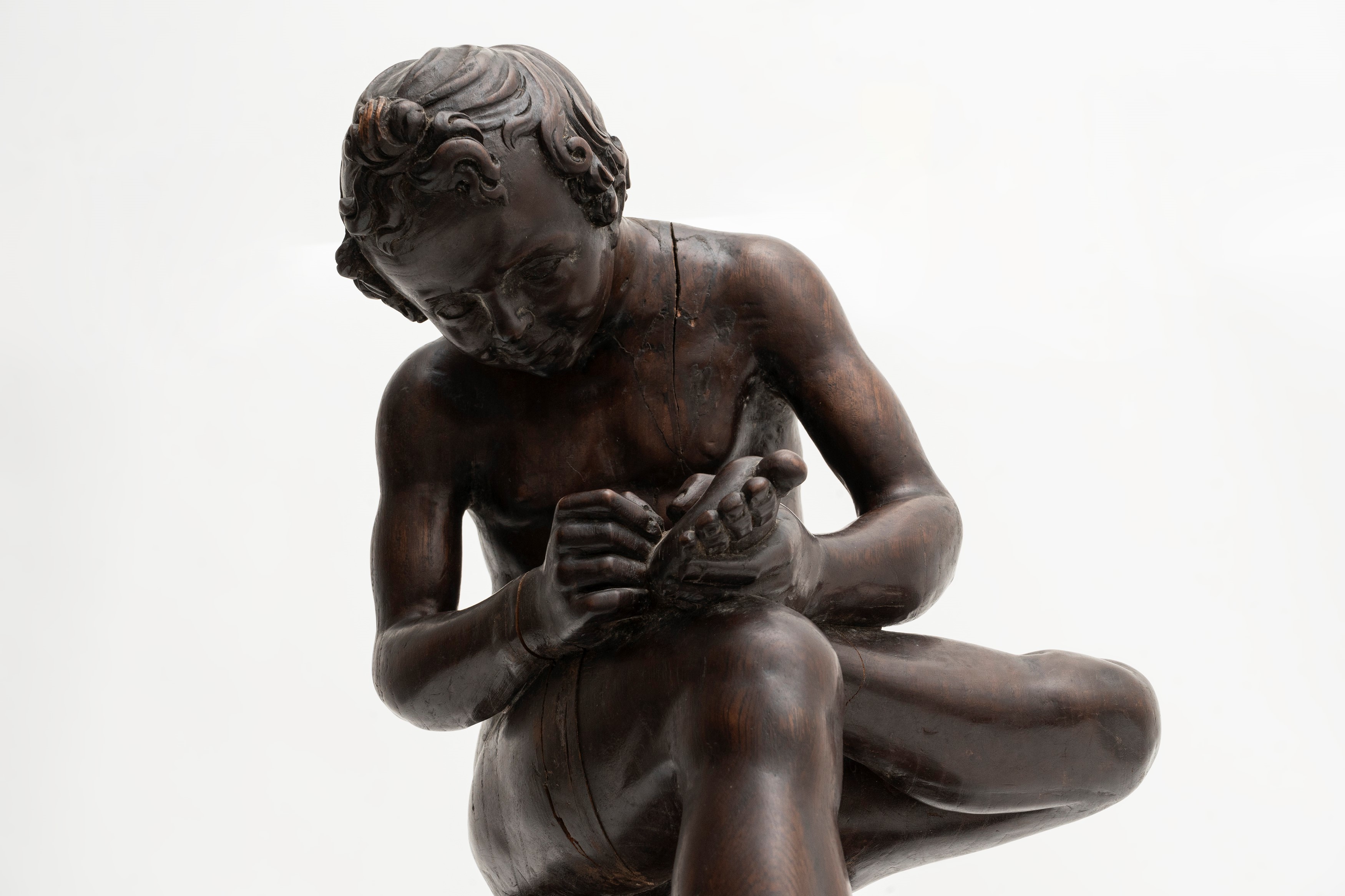 Spinario in Legno, Secolo XIX