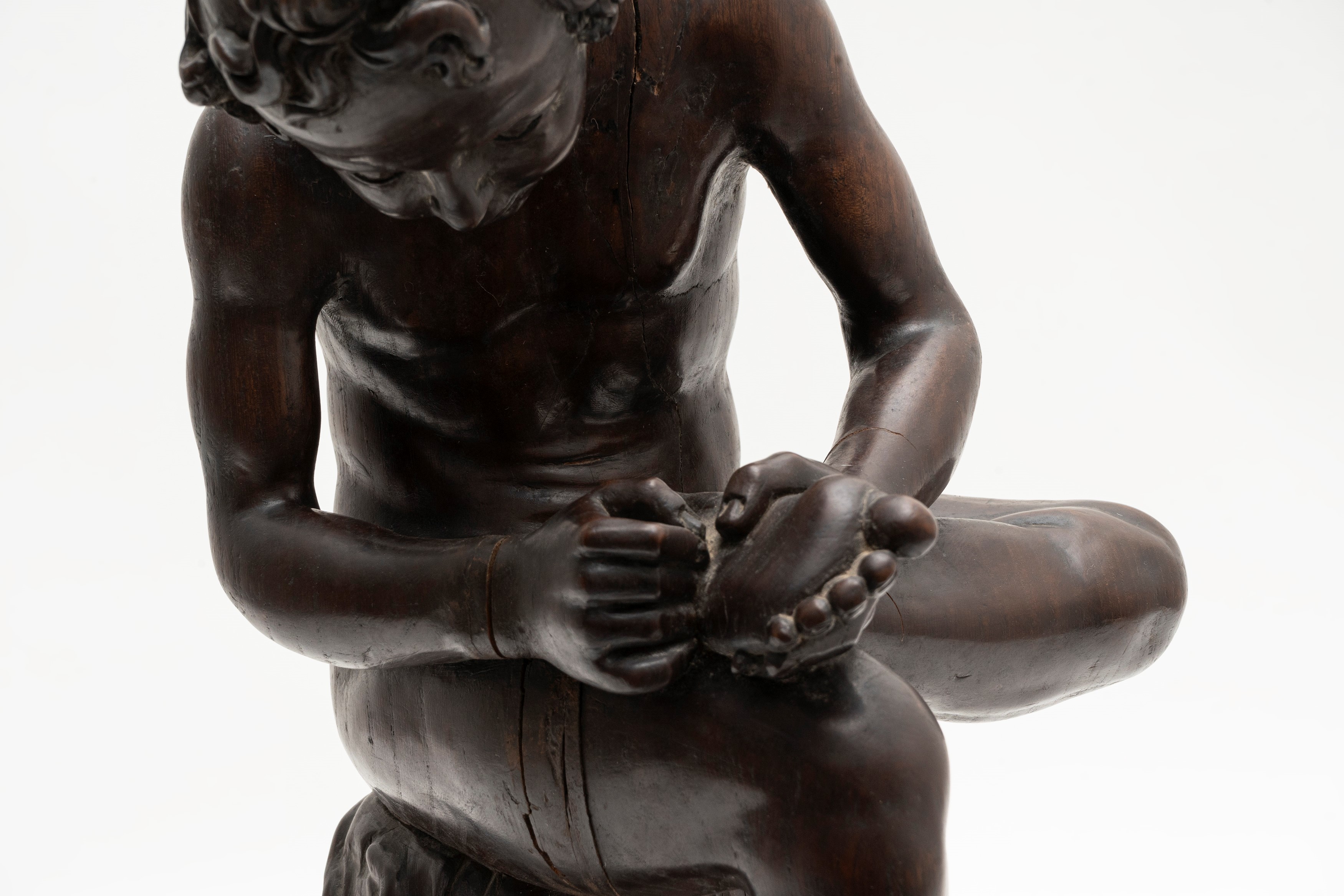 Spinario in Legno, Secolo XIX