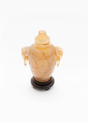  - Agate vase, China, 20th century
