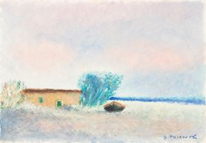 Paesaggio con cascina