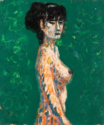 Senza titolo, olio su tela (1960)