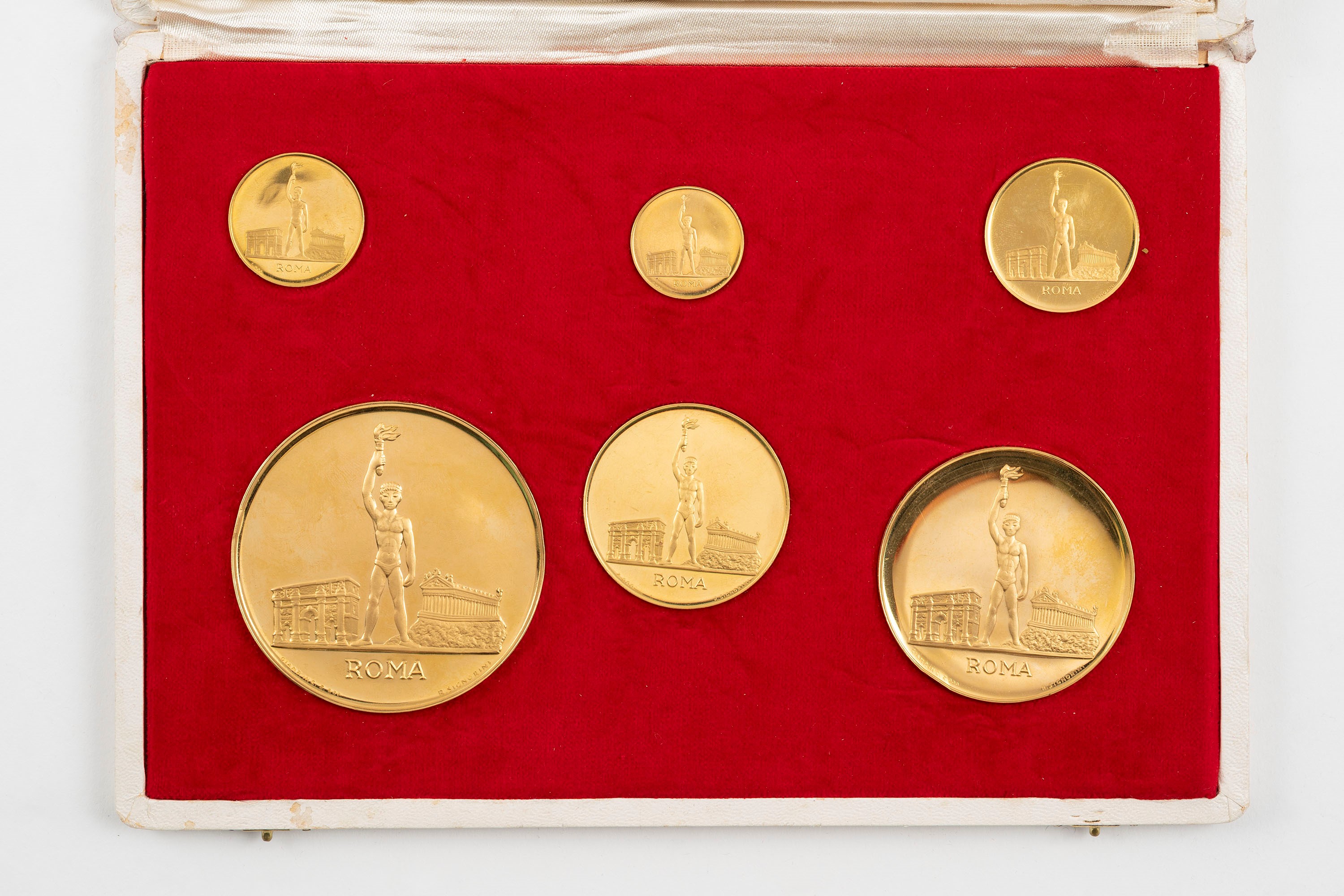 Medaglie Oro 1° Posto - Set Da 6 Con Nastro, Per Sport E Premi - Foto 3