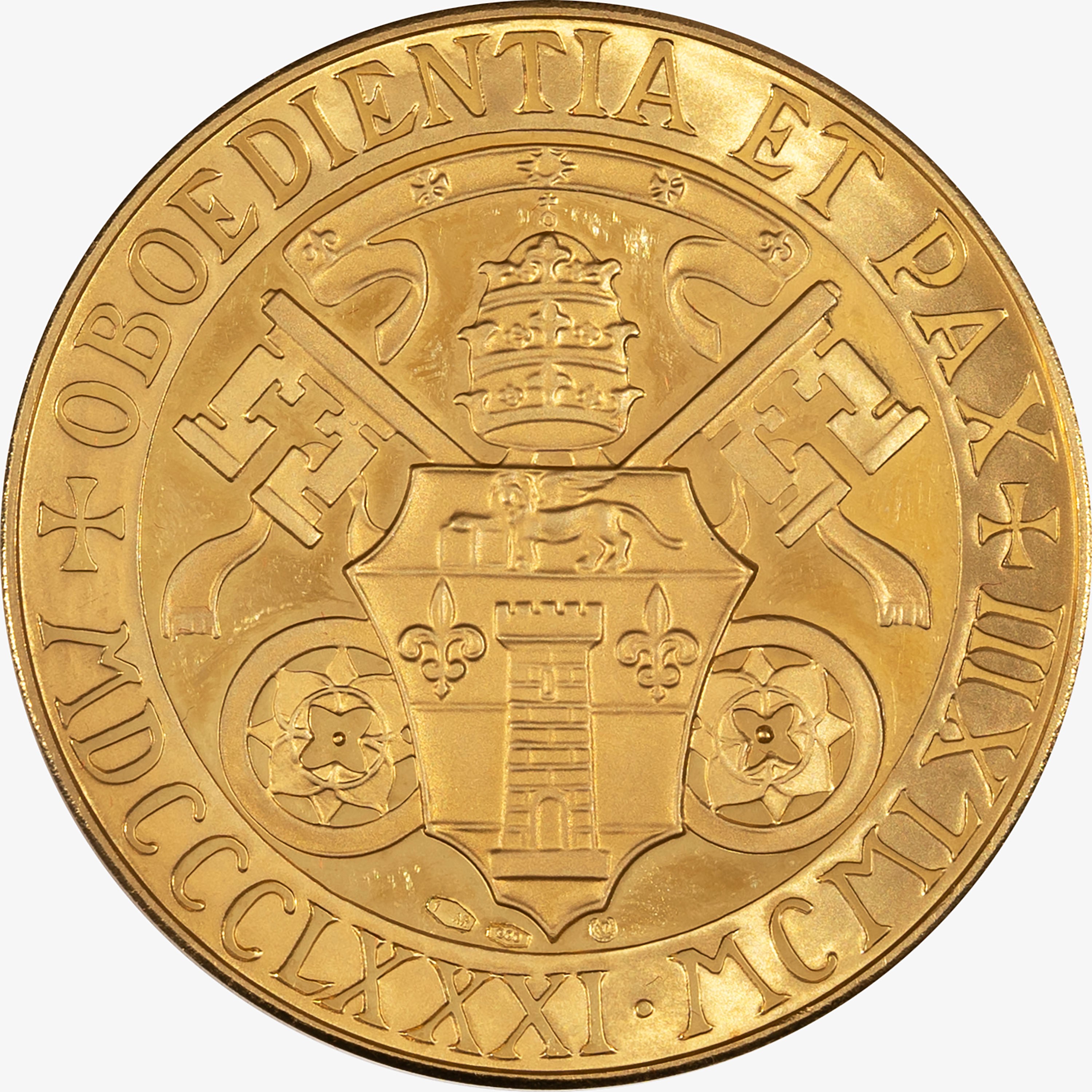 Vaticano, Giovanni XXIII (1958-1963) - Medaglia Oboedientia et Pax