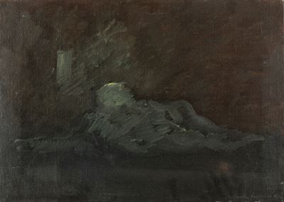 Isola, olio su tela (1977)
