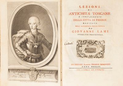 Lezioni di Antichità toscane e spezialmente della città di Firenze