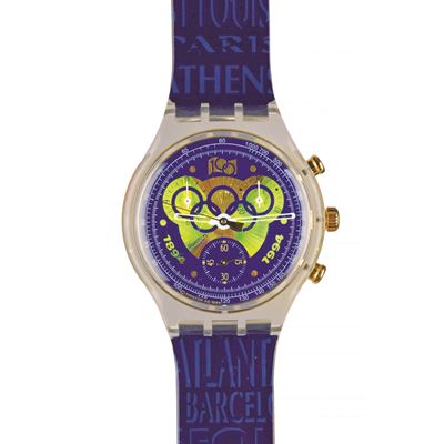 I.O.C. (SCZ101), Orologio originale Swatch con cronografo, 1994