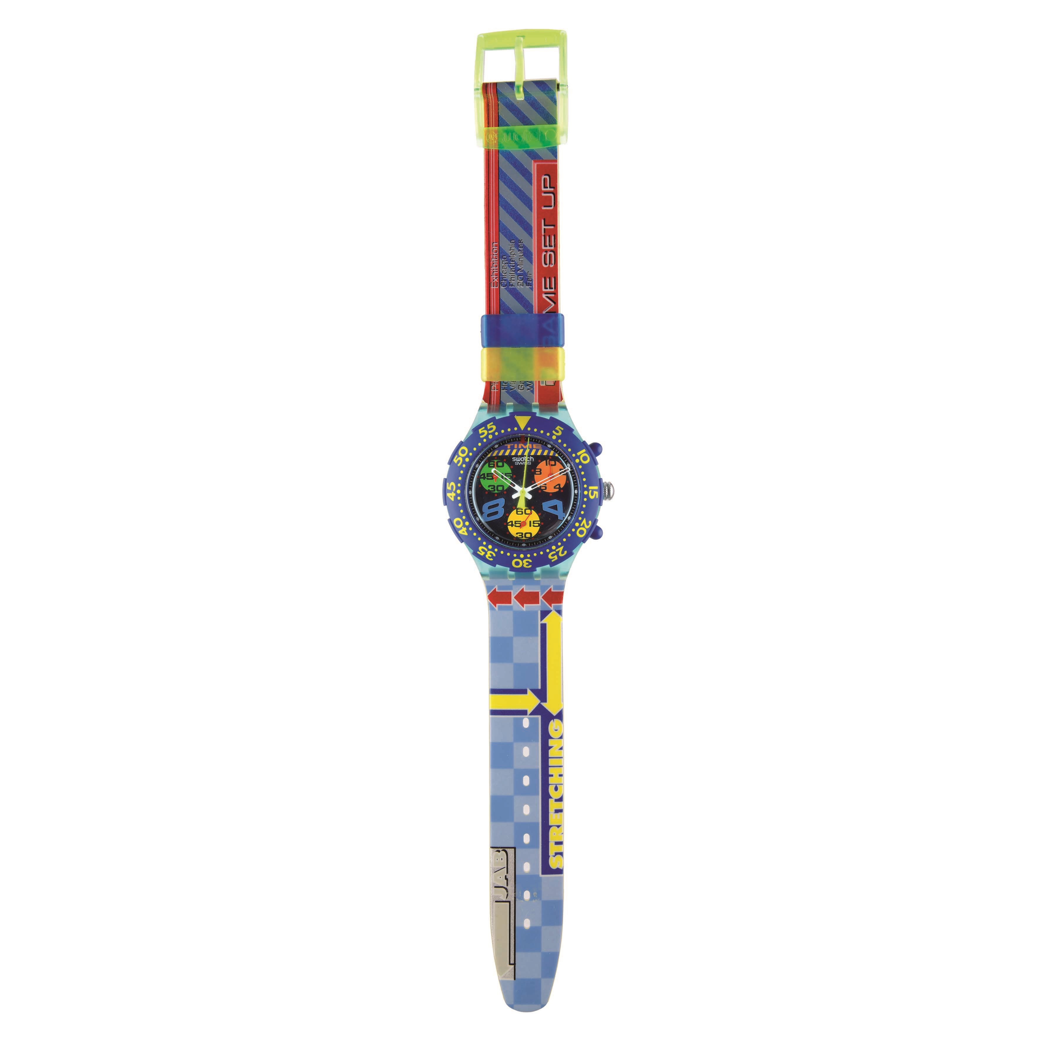 Swatch - Game Over (SEL101) Originals Scuba, orologio al quarzo con cronografo