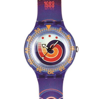 Orologio Swatch, Seoul 1988 (SDZ100) Originals Scuba, meccanismo al quarzo