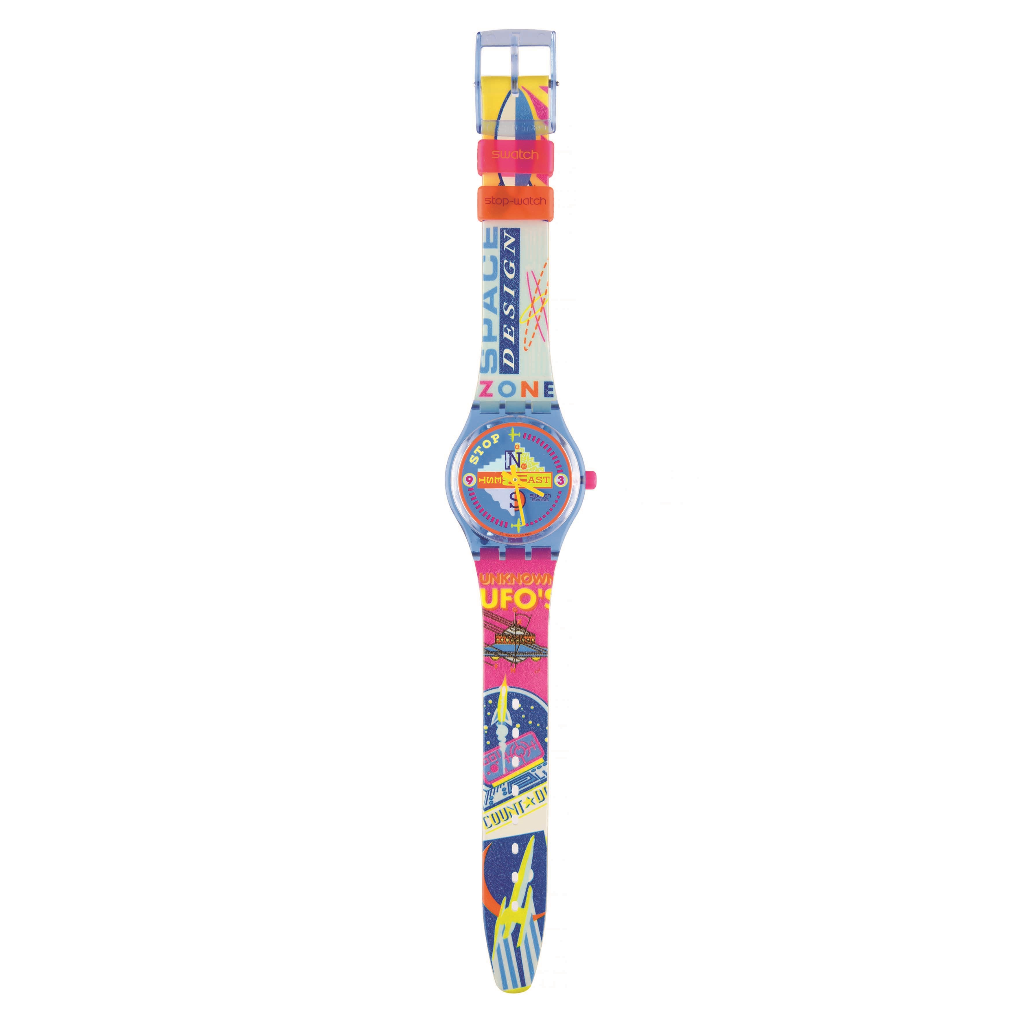 Swatch - Esperides (SSN103) Originals Gent Stop Watch, meccanismo al quarzo