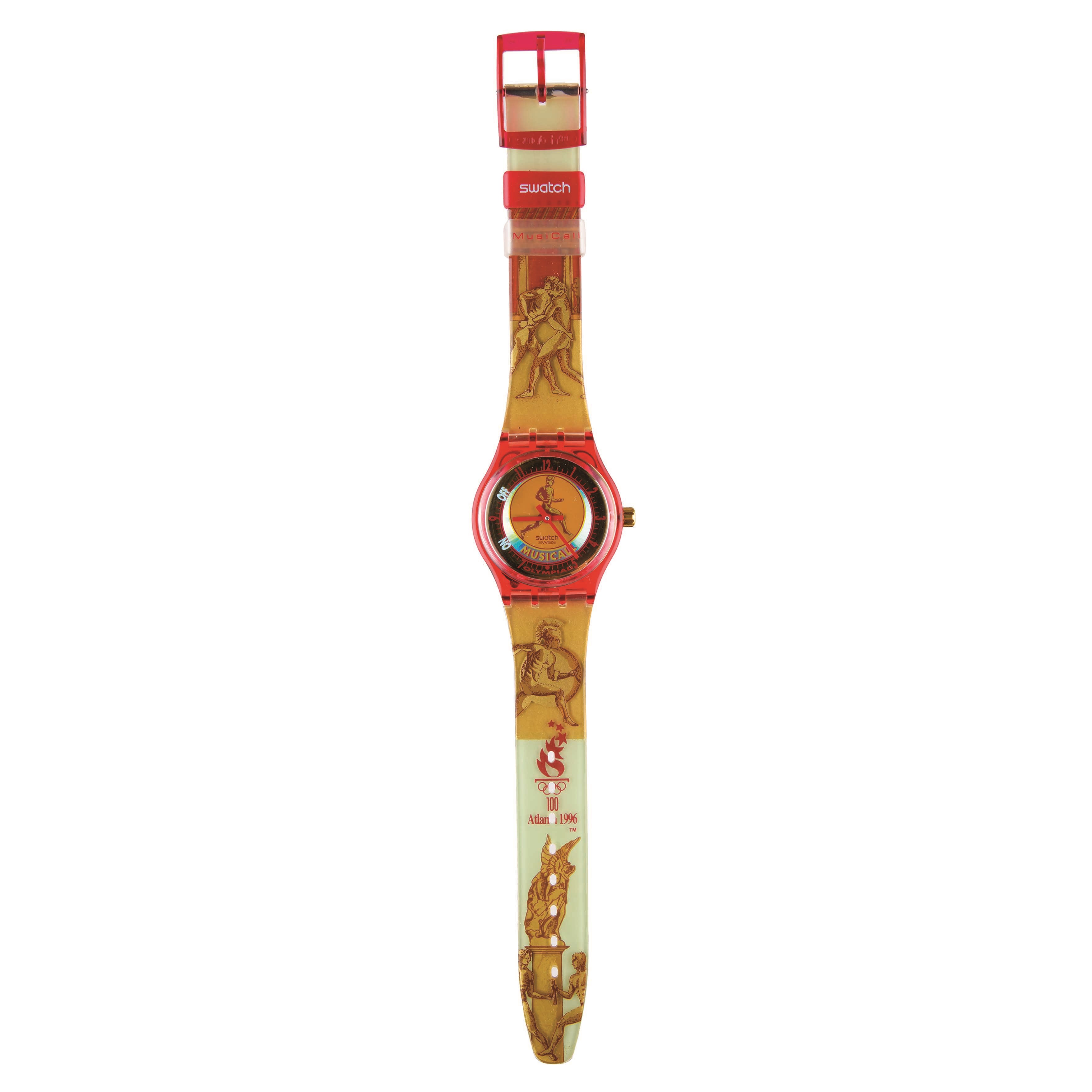 Swatch - Philip Glass, Dolichos (SLZ102) Originals Gent MusiCall, orologio da collezione del 1995