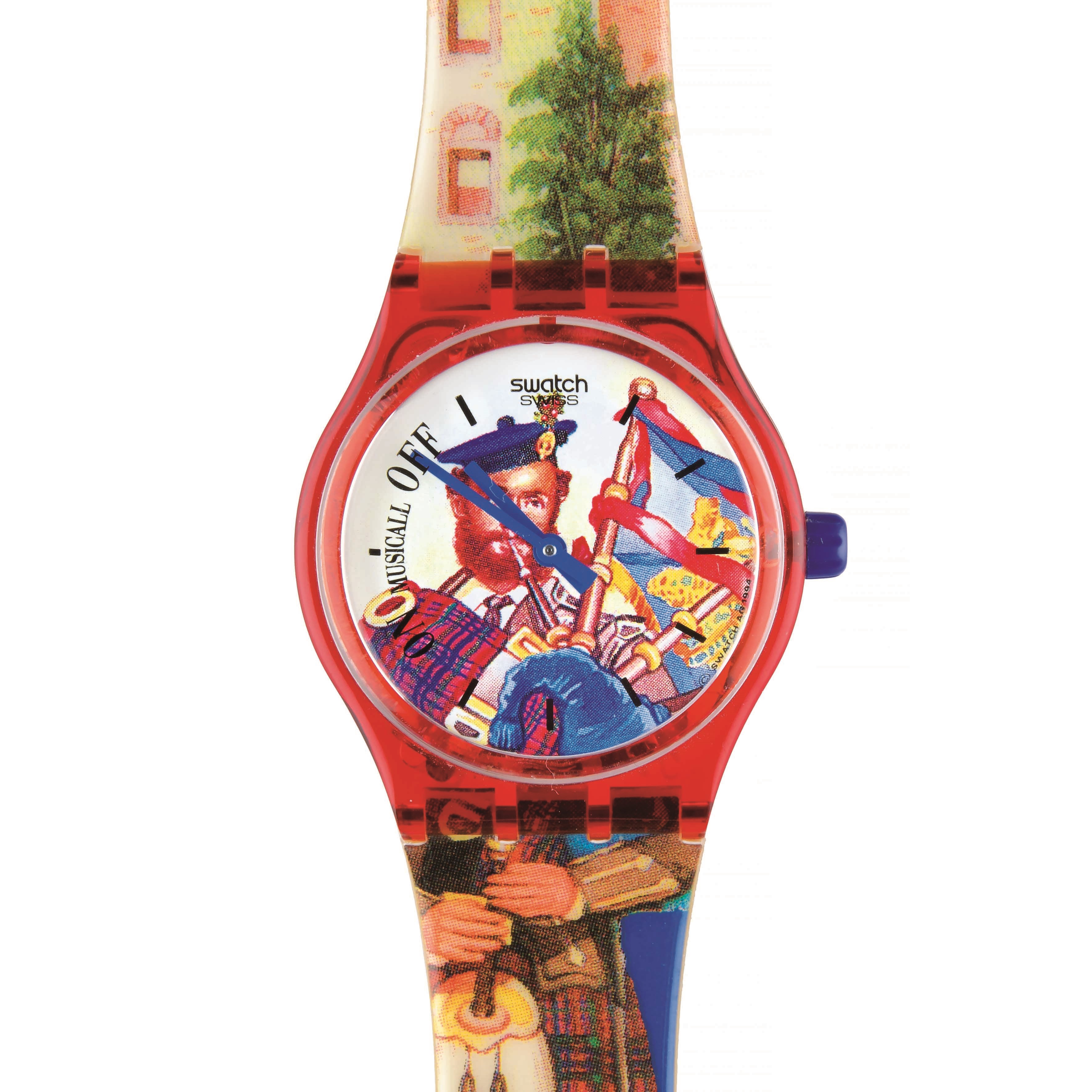 Swatch Watch - SLR101 - DUDELSACK TICKINGFREE :: CATEGORIA :: MUSICALL / STOP / TOUCH PRODOTTO  main image 4