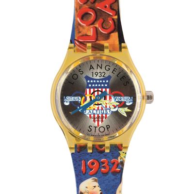 Orologio da polso Swatch, Los Angeles 1932 (SSZ100) Originali - Cronografo al quarzo