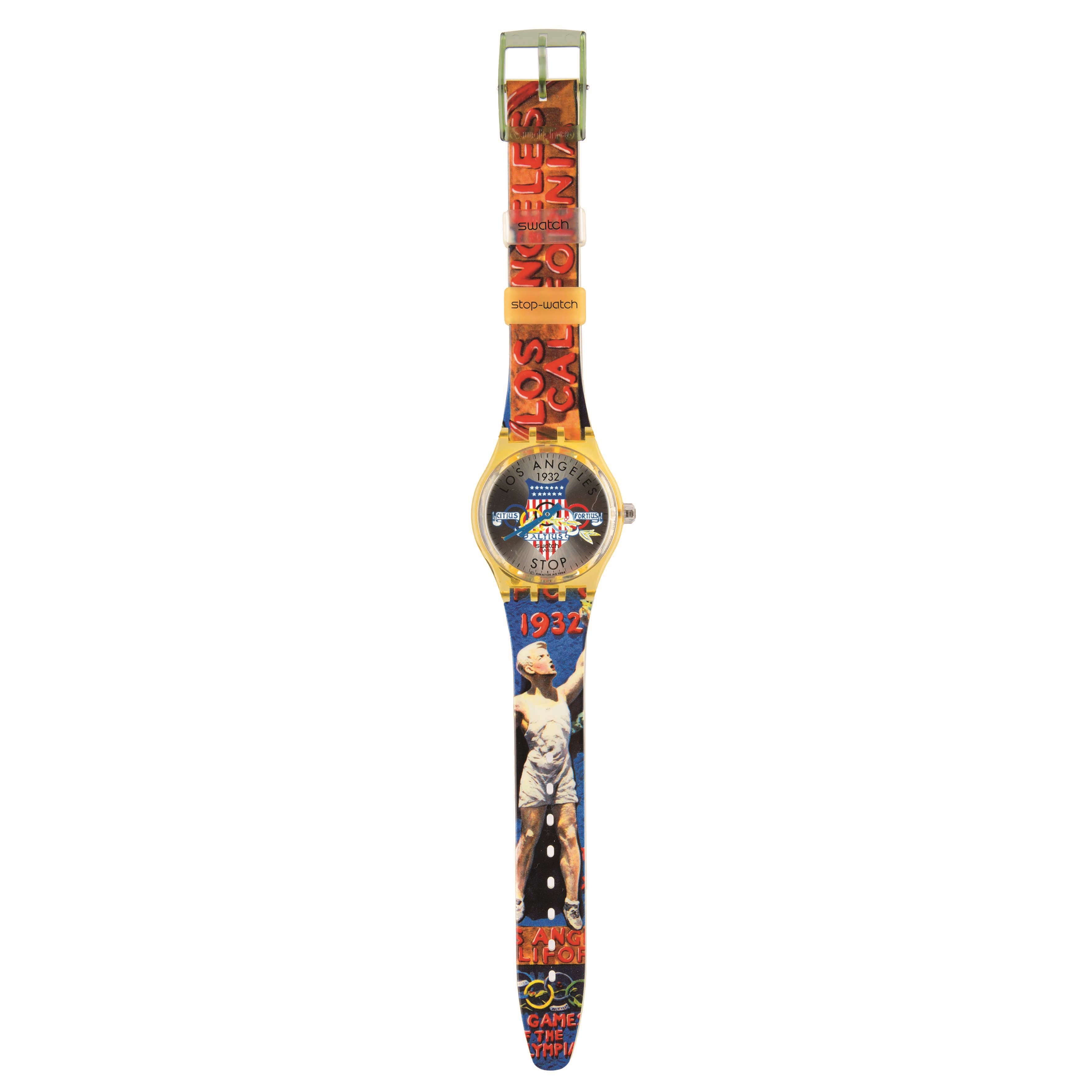 Orologio da polso Swatch, Los Angeles 1932 (SSZ100) Originali - Cronografo al quarzo