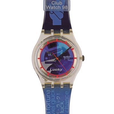 Orologio Swatch, Lucky 7 (SKZ116), meccanismo al quarzo, 1998