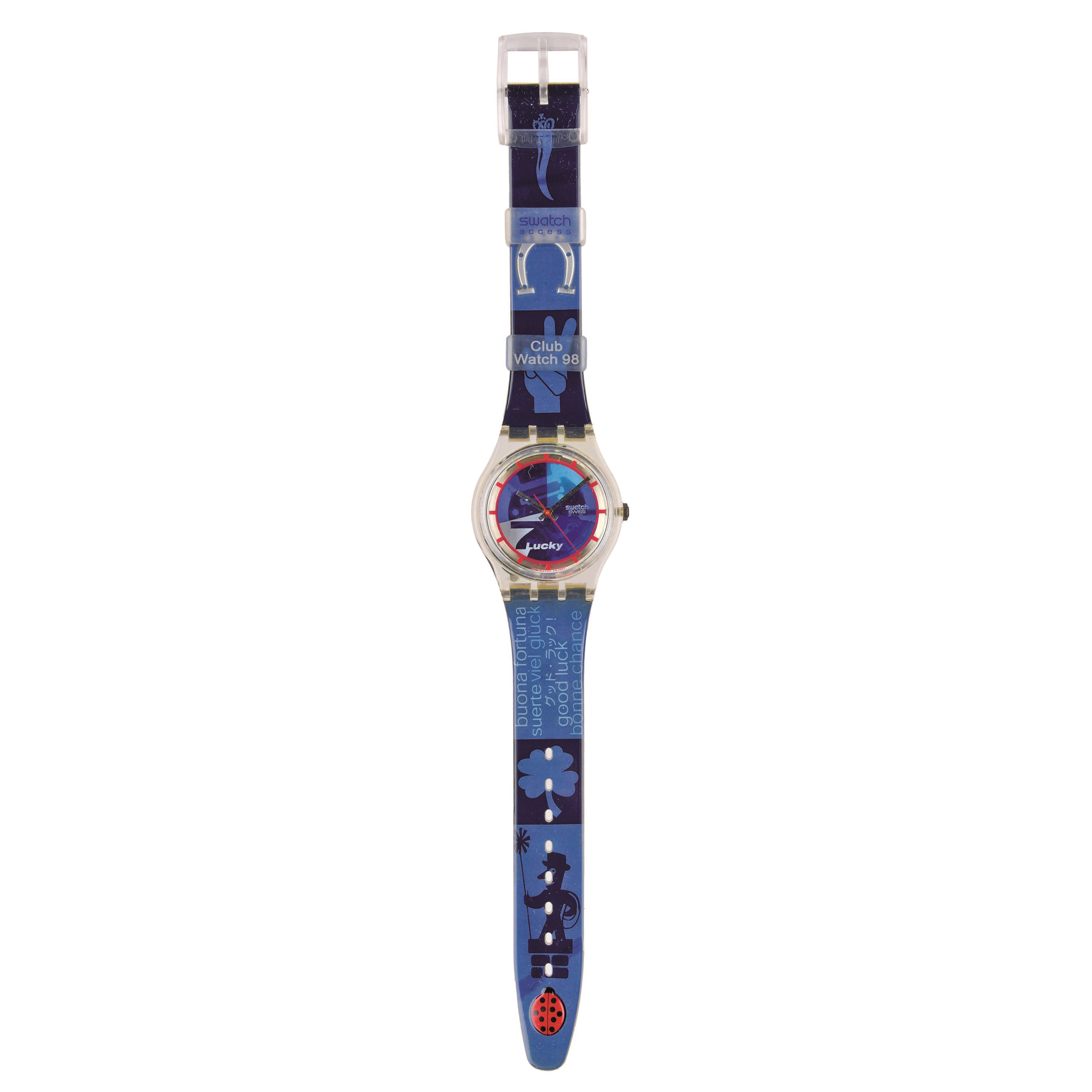 Orologio Swatch, Lucky 7 (SKZ116), meccanismo al quarzo, 1998