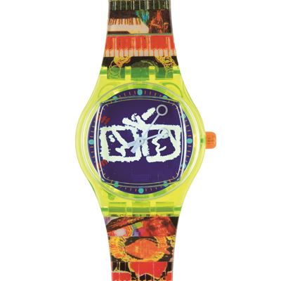Nam June Paik, Zapping (SLZ104) Originals Gent MusiCall, orologio da polso, 1995