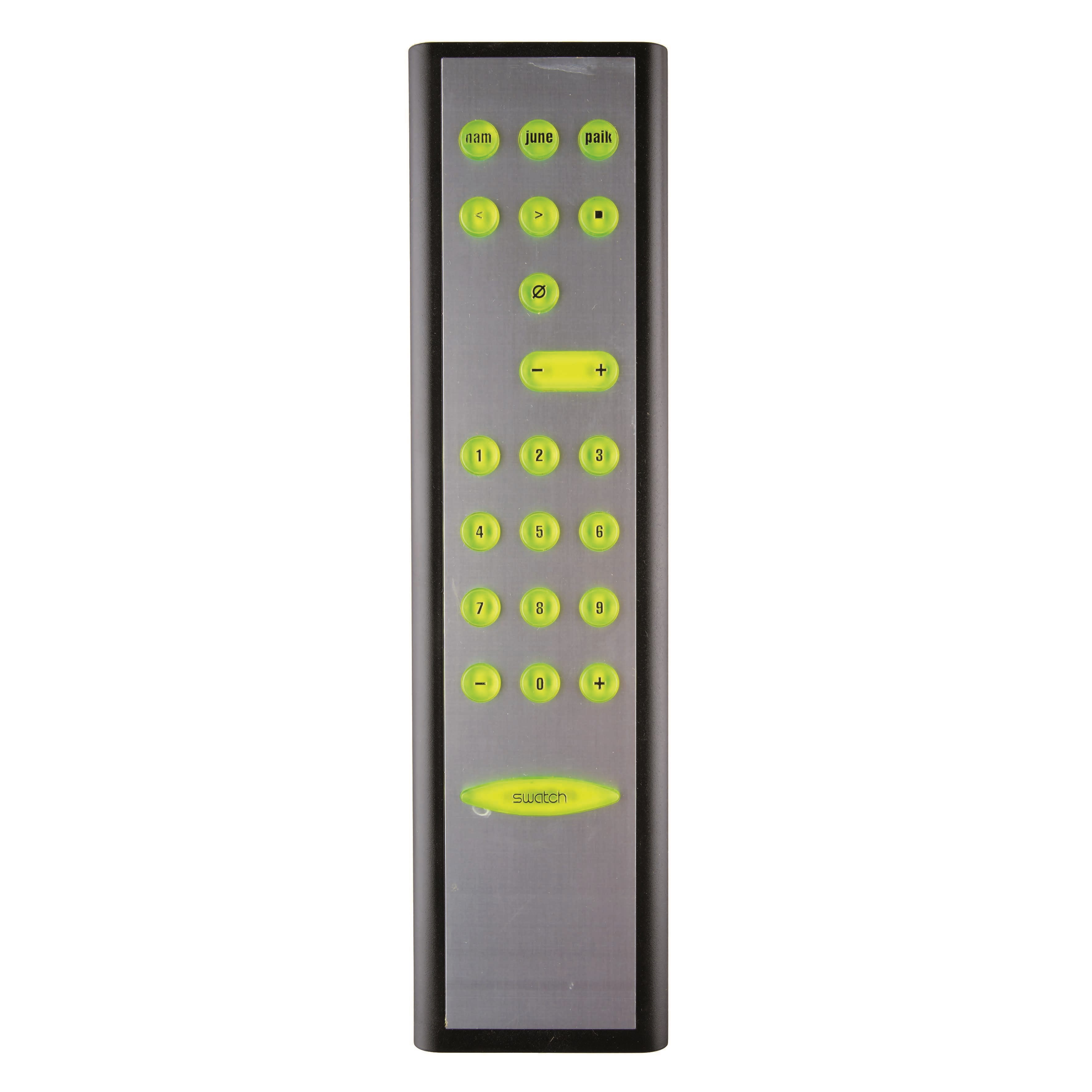 Swatch - Nam June Paik, Zapping (SLZ104) Originals Gent MusiCall, orologio da polso, 1995