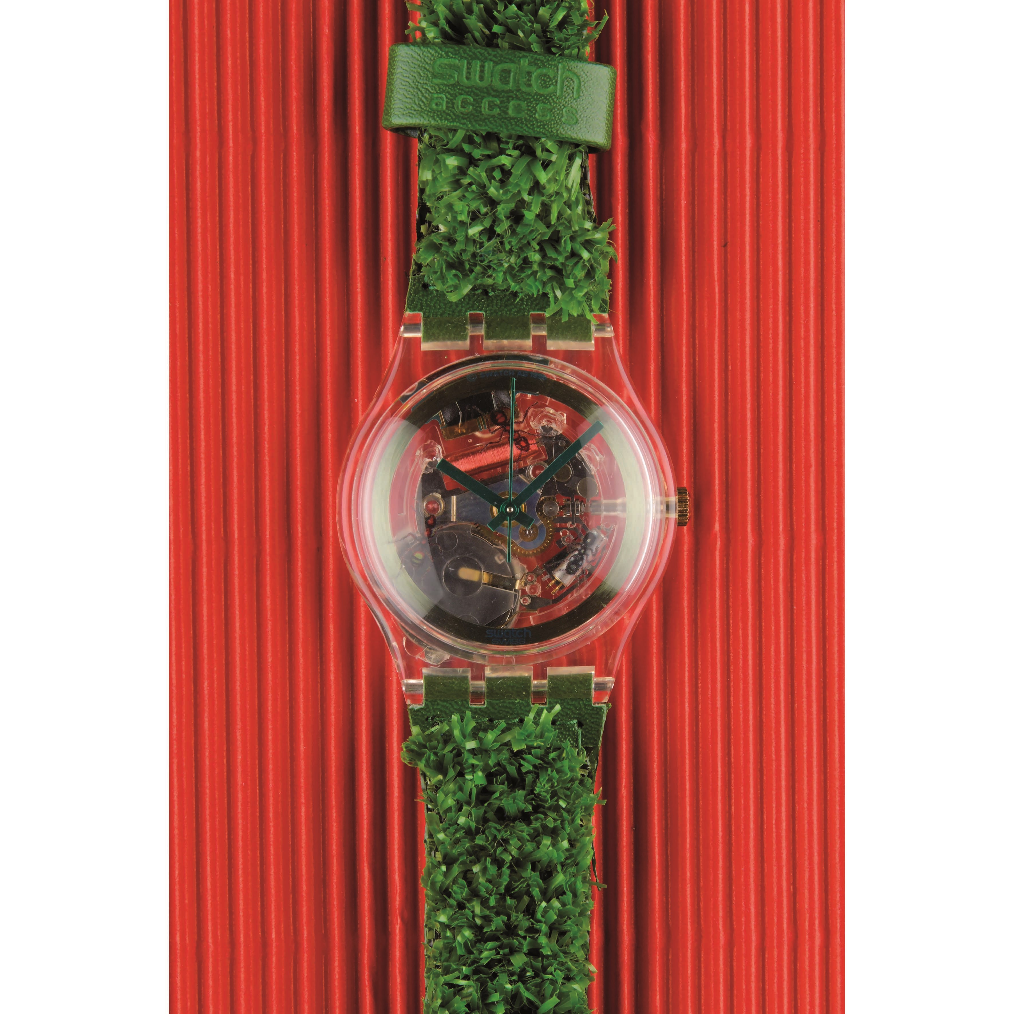 Swatch - Garden Turf (SKZ103) Originals Gent, orologio al quarzo del 1997