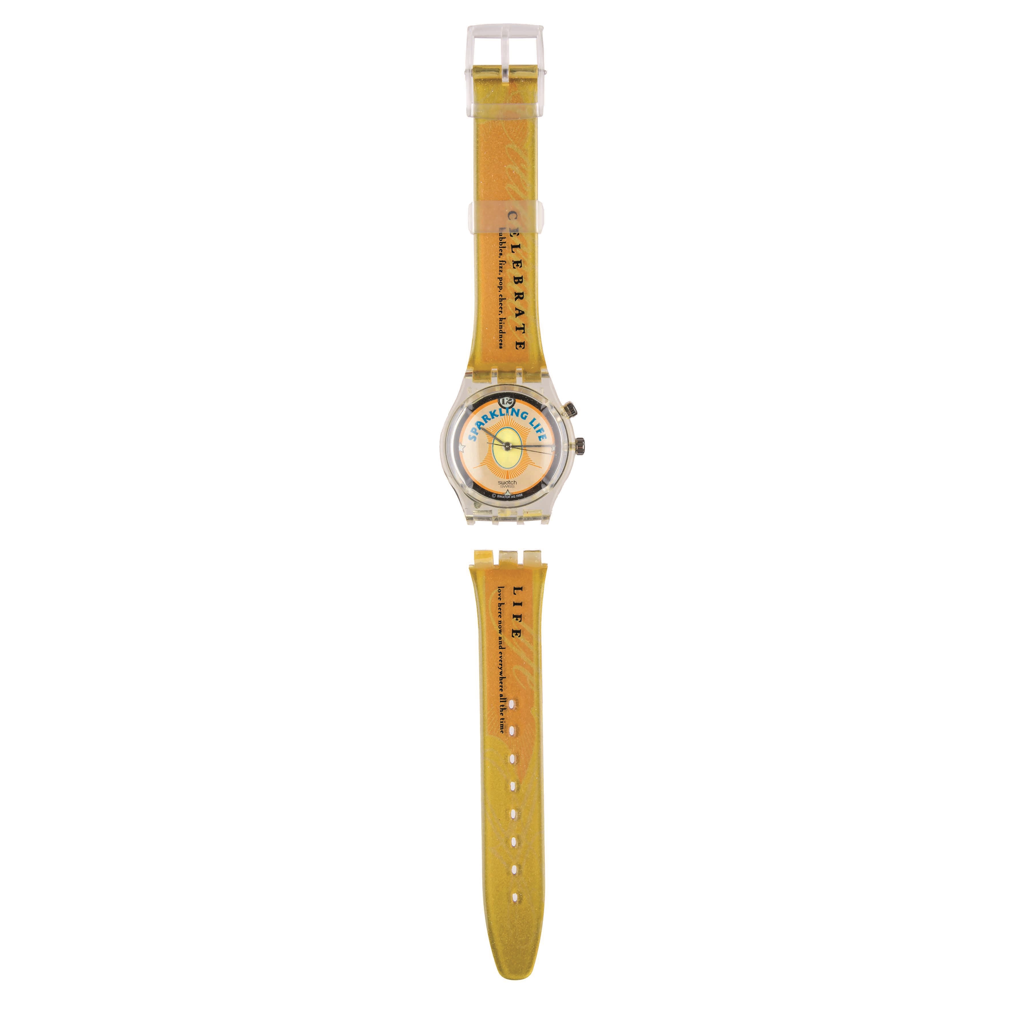 Orologio Swatch, Sparkling Life (GZ902) Originals Gent, meccanismo al quarzo, 1998