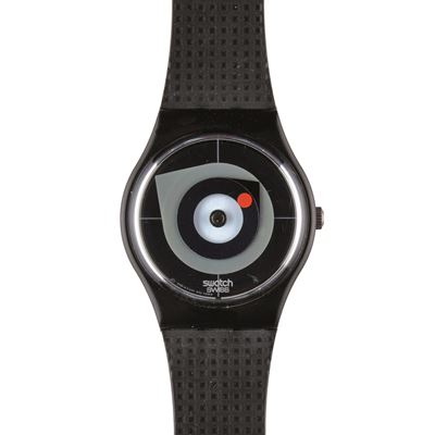 Karl Gerstner, Point Of View (GZ146) Originals Gent - Club Watch, 1995, meccanismo al quarzo