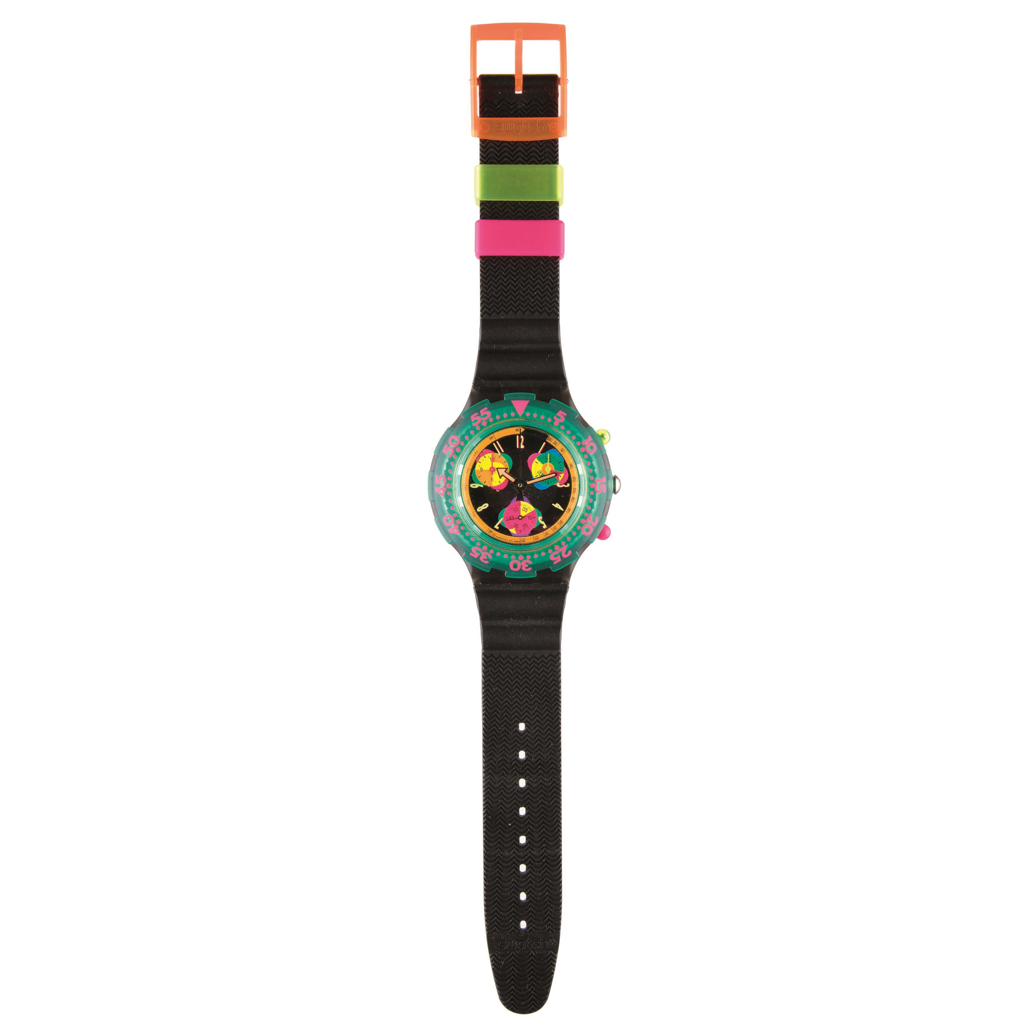 Orologio Swatch, Seppia (SBM102) Originals Scuba, 1994, meccanismo al quarzo