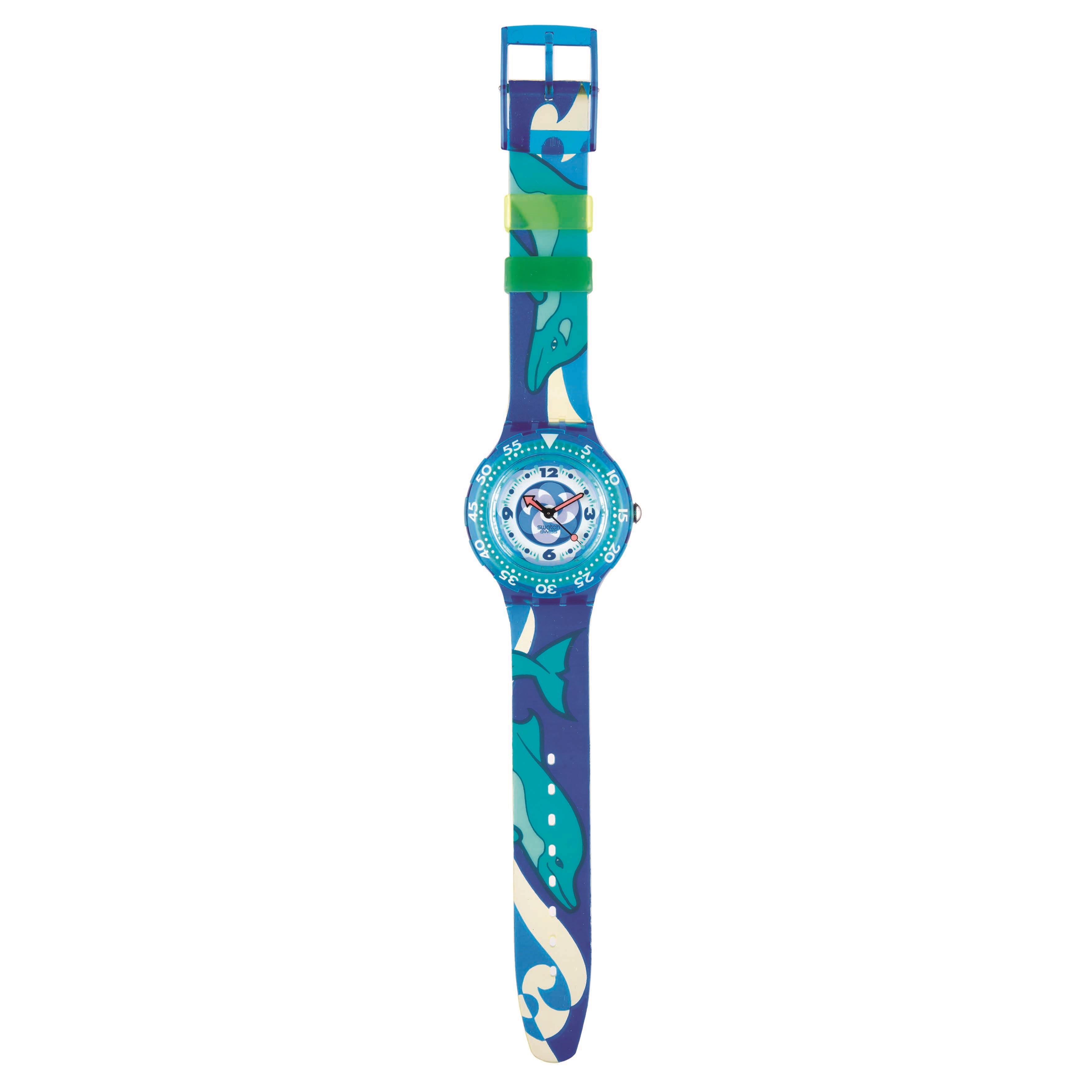 Swatch - Pacific Beach (SDN110) Originals Scuba, orologio al quarzo del 1994