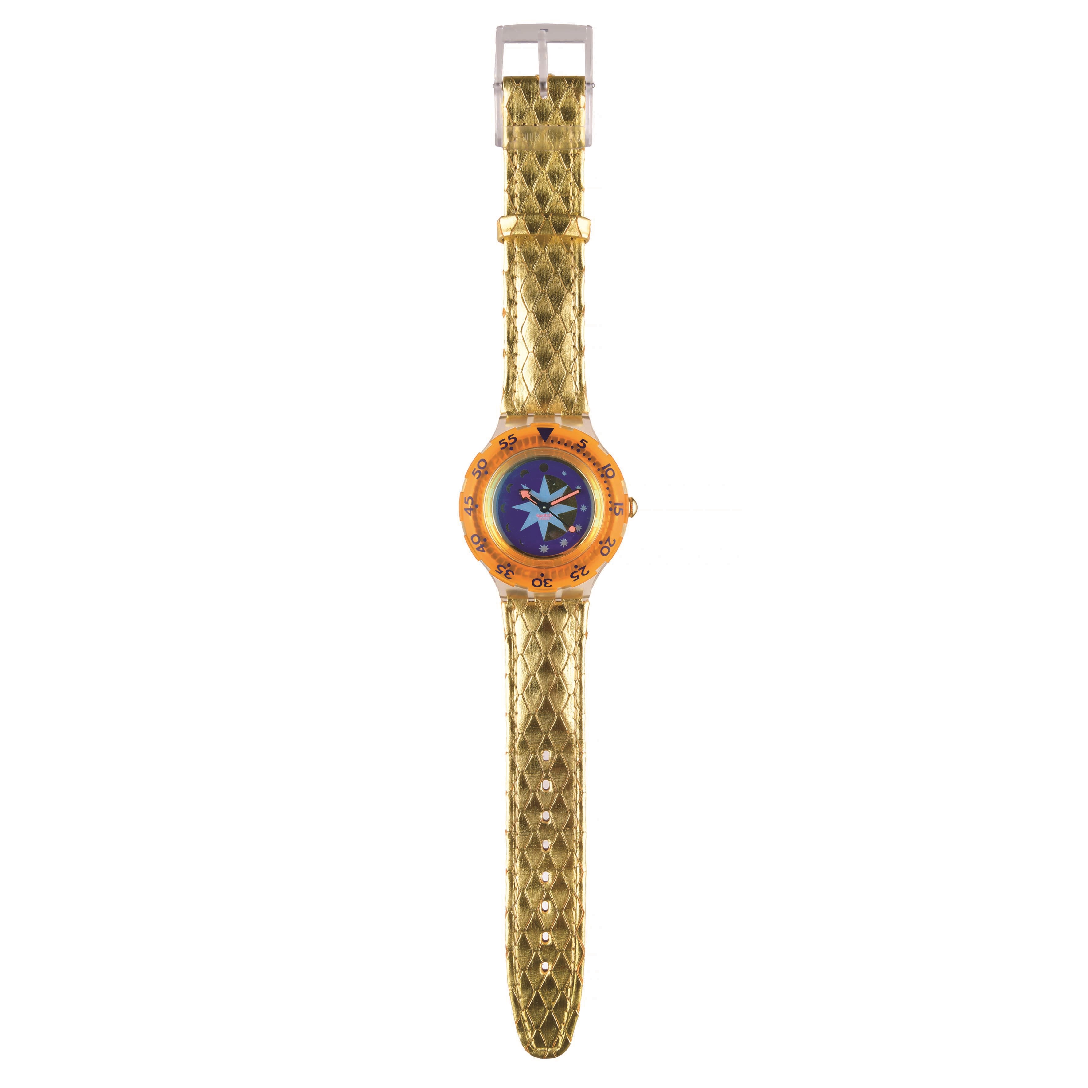 Swatch - Golden Island (SDK112) Originals Scuba, orologio da polso, meccanismo al quarzo, 1993