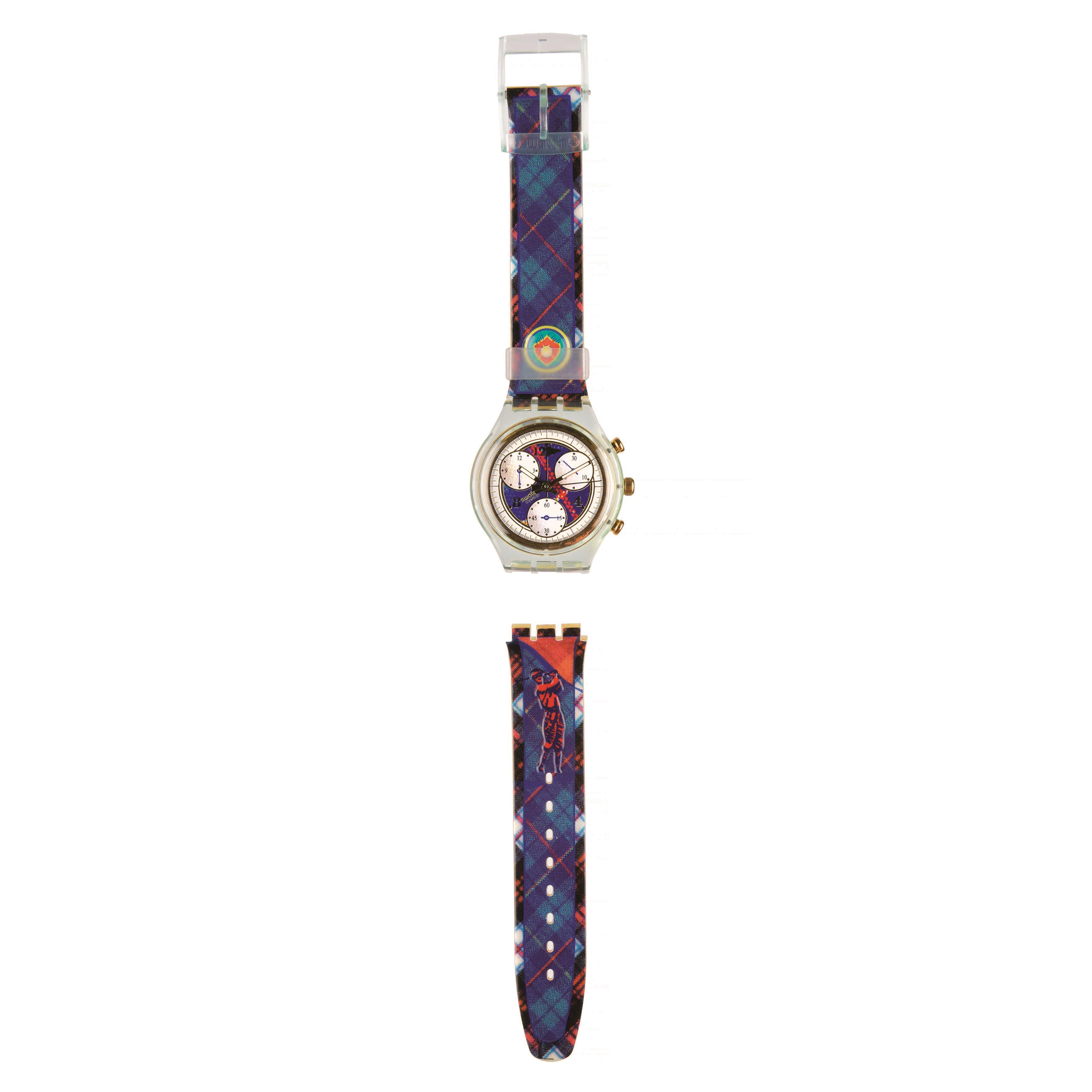 Swatch - Hole In One (SCG106) Originals Chrono, 1995, meccanismo al quarzo